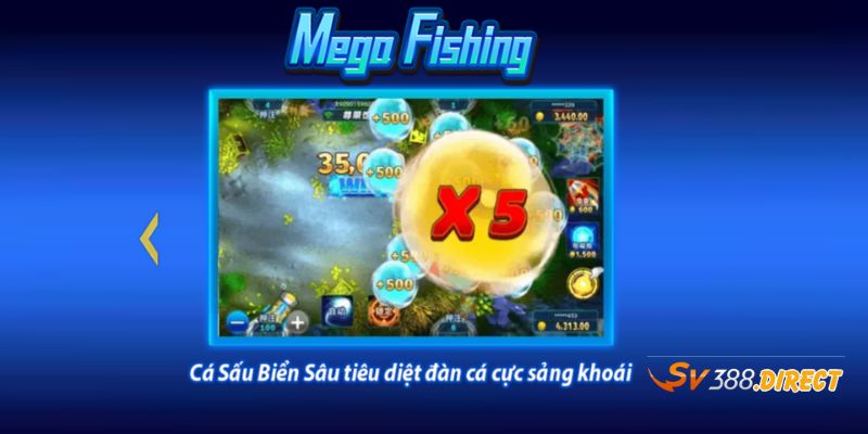 mego fish san pham ban ca an khach tai sv388